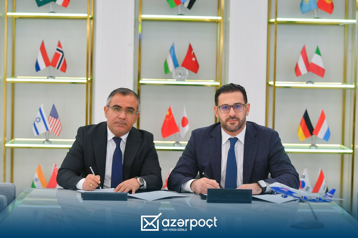 “Azərpoçt” MMC və “Silk Way West Airlines” poçt və e-ticarət logistikasının inkişafı üzrə əməkdaşlıq memorandumu imzalayıblar

Daha ətraflı: bit.ly/4oLOibz
📷 azerpost.az
📷 office@azerpost.az
📷 169

#azərpoçt #silkway #əməkdaşlıq