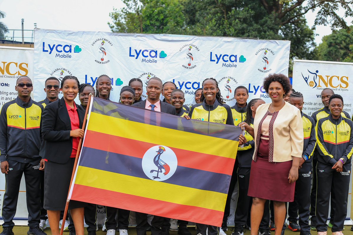 CricketUganda's tweet image. The Victoria Pearls have been flagged off by the @NCSUganda1 as they head to Thailand for the ICC Emerging Nations Trophy. 

The tournament runs from 18 November to 1 December 2025.

#LycaConnectsCricket