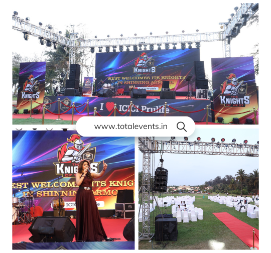 TotalEvents9's tweet image. Corporate Event | Stage Setup | LED Wall | Artist Management
Perfectly executed by Total Events, your trusted event management partner.

Visit: totalevents.in

Contact: 8698670111

#TotalEvents #EventPlanner #CorporateEvent #StageSetup #LEDWall #EventCompanyIndia
