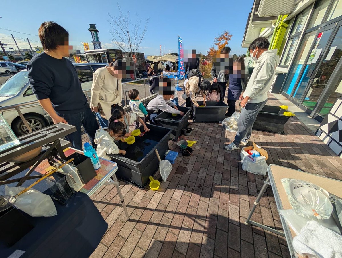 8medaka's tweet photo. #めだか
#メダカ
#道の駅
#道の駅おおさと
#イベント
#宮城県
#東北 https://t.co/KGpQfv9pff