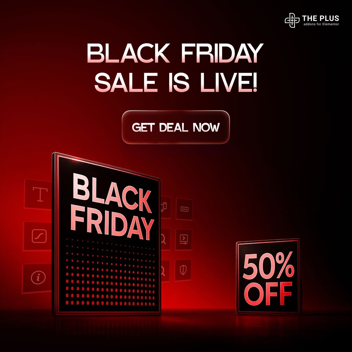 tpaelementor's tweet image. Black Friday offer unlocks early on The Plus Addons for Elementor!
Lifetime Deal is open at our lowest price ever - up to 50% OFF.
Plans start at just $2.58/mo.

Grab the launch offer → theplusaddons.com/pricing/