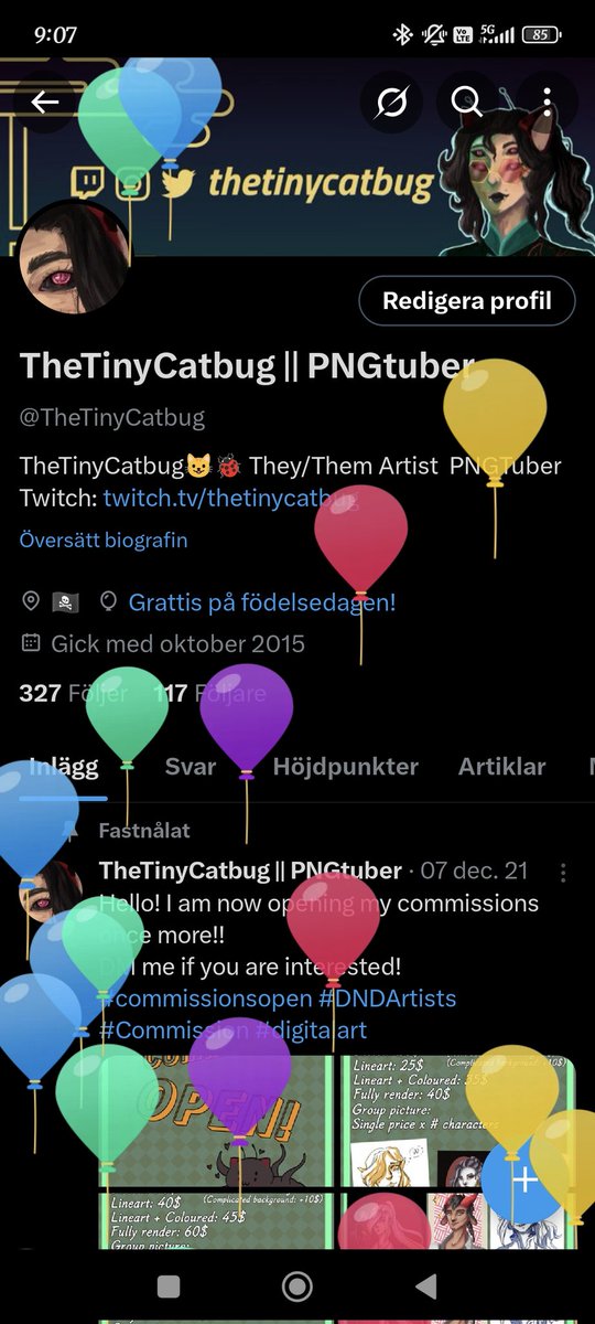 Yet another year of being upon this earth!! 
Hope to stay here for a long time!!

And reminder I will be doing a birthday stream today! So drop by if you can!
#birthday #twitch