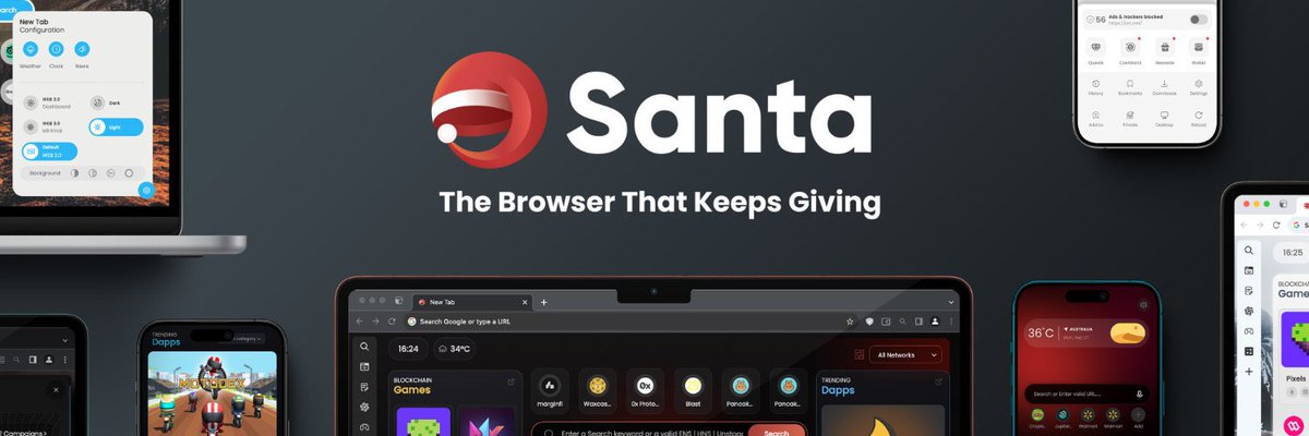 SlamFaruq's tweet image. True privacy and genuine rewards can coexist. @SantaBrowser is built with this core belief, offering powerful privacy tools alongside its earning mechanisms.
 @scribble_dao #WWF