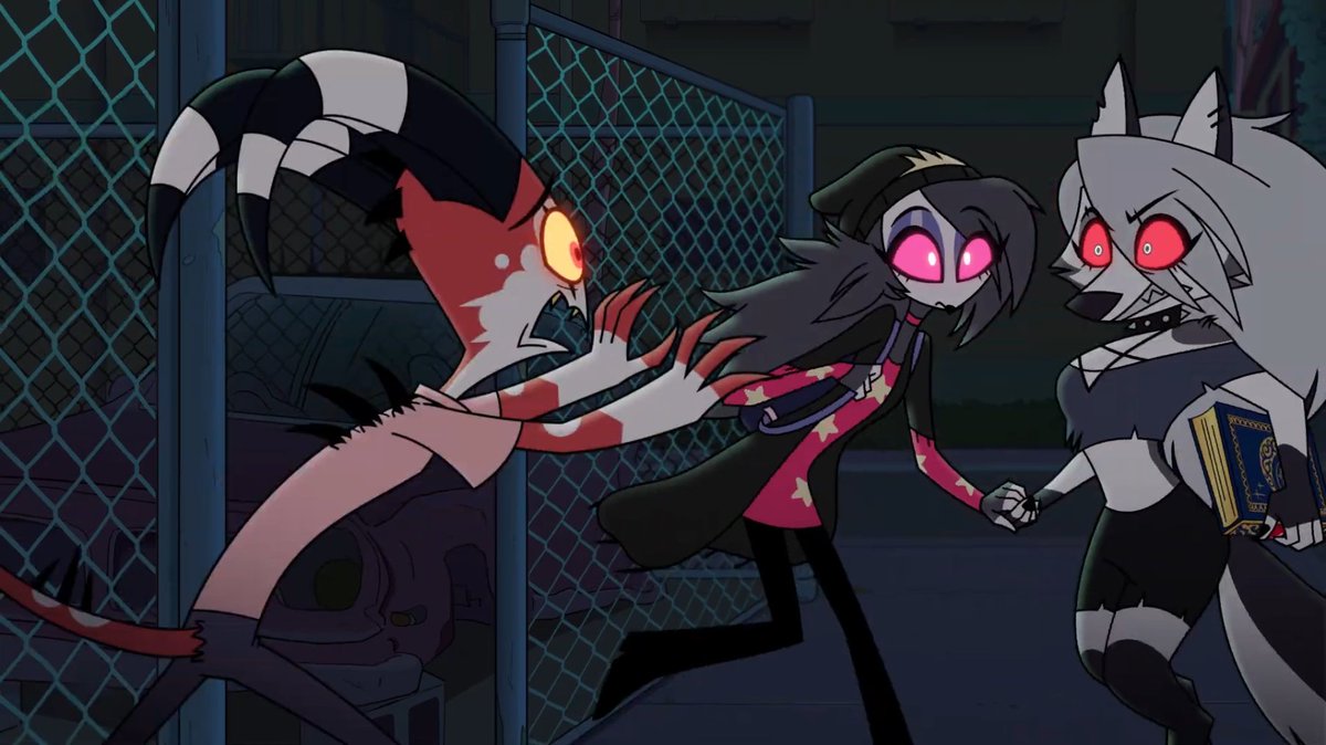 DragonessBlue9's tweet photo. #HazbinHotel #HelluvaBoss
Oh, Loona, my sweet baby girl! I'm so sorry, I'll never replace you no matter what you-- https://t.co/V7sOeDZFci