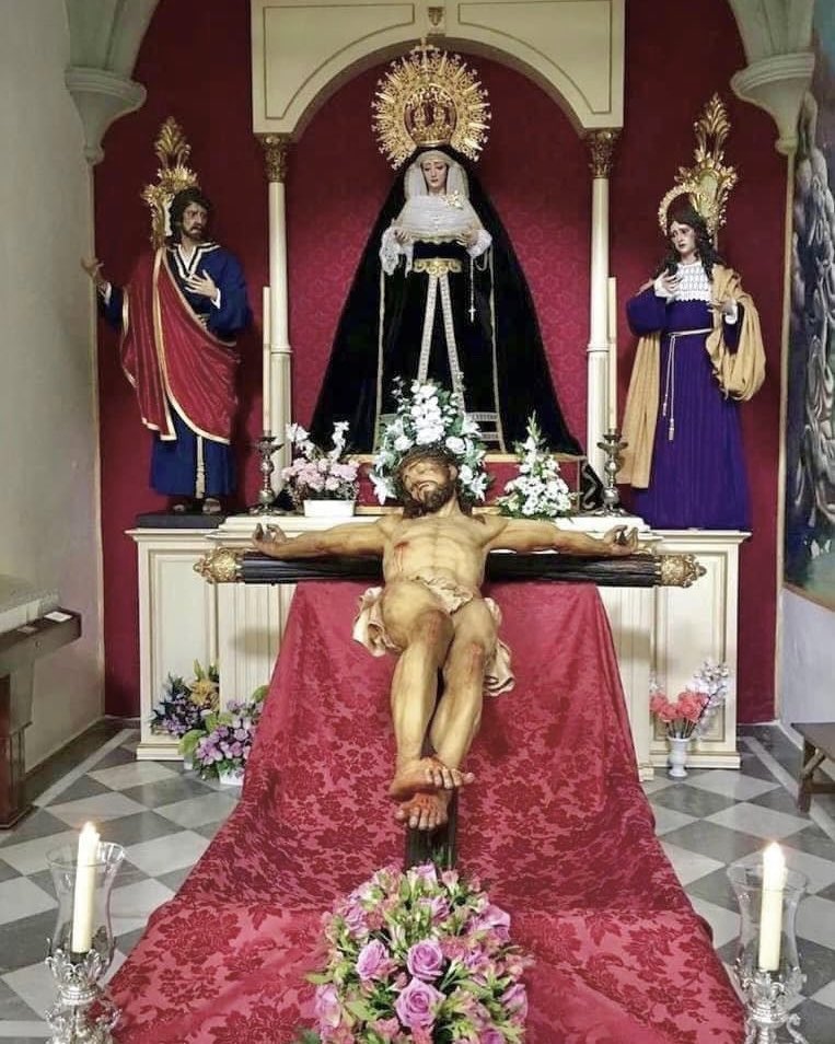 HdadTrabajoyLuz's tweet image. #Efeméride • Tal día como hoy, pero de 2018, despedíamos de nuestra sede #canónica a nuestra querida @LanzadaGranada por su vuelta a casa tras la conclusión de las obras de ampliación de la #puerta de la #Parroquia de los #Dolores. 

(1/3)