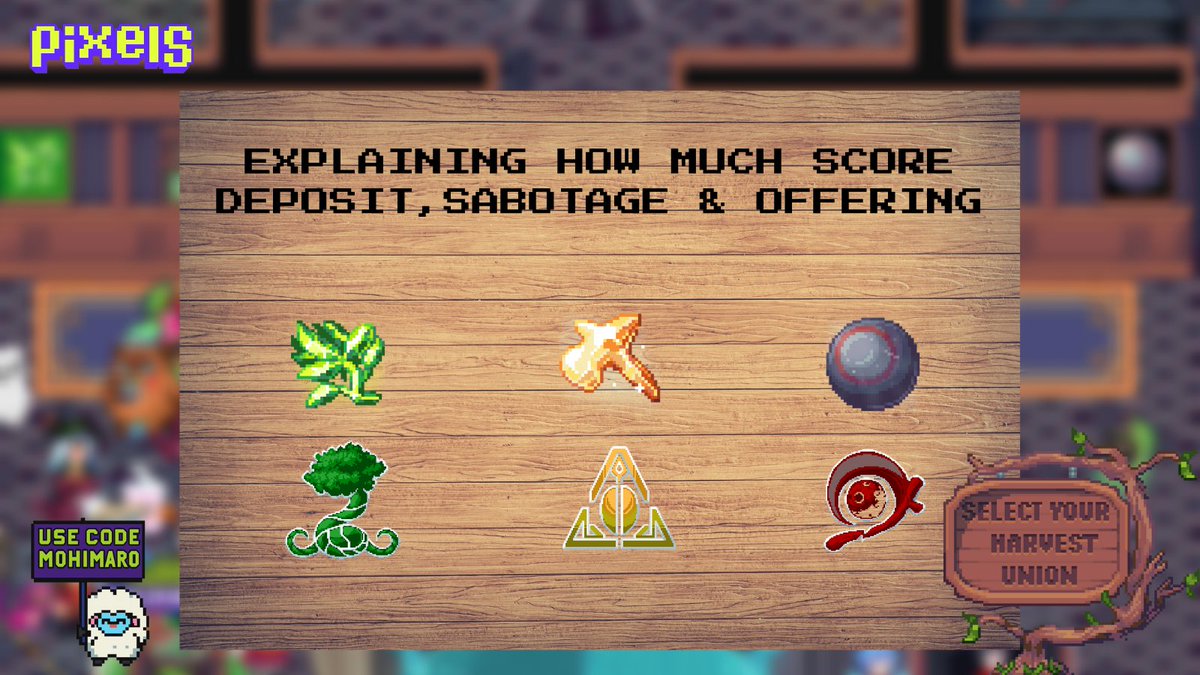0xmohimaro13's tweet image. “Let’s explain how this works. Each category you deliver has its own scoring factors. This will help you understand how many points you can earn for every Yieldstone you submit.” Offering to Deposit and Offering . @pixels_online #pixelcreator #union
