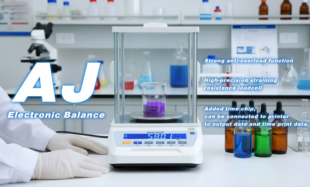 BdsGuo's tweet image. 🔬 Elevate Your Lab Precision with BDSCALES AJ Electronic Balance!
Whether you’re measuring chemicals, powders, or lab samples, the AJ Electronic Balance is your go-to for accuracy and reliability.
#LabEquipment #ElectronicBalance #LabPrecision #BDSCALES #ScienceTools #LabLife