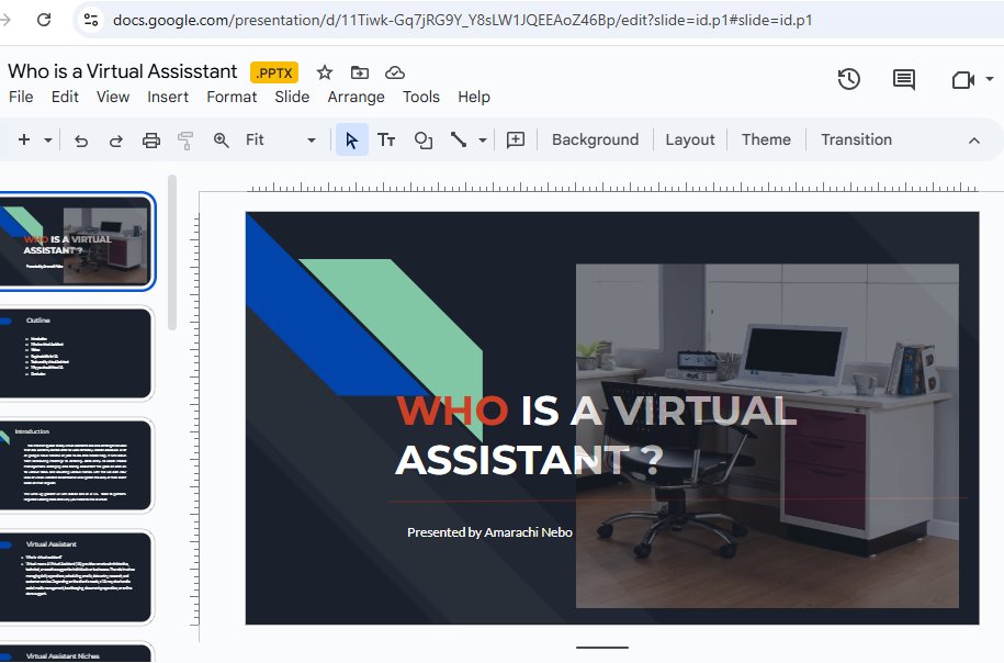 amyeuro's tweet photo. I recently started my Virtual Assistant Masterclass Remote Trybe, and the experience has been both intense, exciting and incredible. 

In just the past week, we covered so much; from Upwork profile optimization to Social Media Management, and a deep dive into Google Workspace. https://t.co/aOI51IyNyb