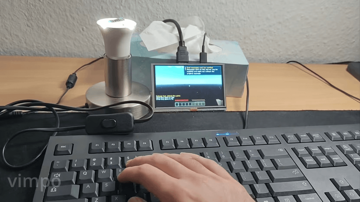 dfrobotcn's tweet image. vimpo just ran a Minecraft server ON A LIGHT BULB using a BL602 microcontroller and custom &quot;Ucraft&quot; C implementation.

The new hacker challenge isn&apos;t &quot;Will it run DOOM?&quot; but &quot;Can it host Minecraft?&quot;

What&apos;s next? 🤔

🎬 youtube.com/watch?v=JIJddT…