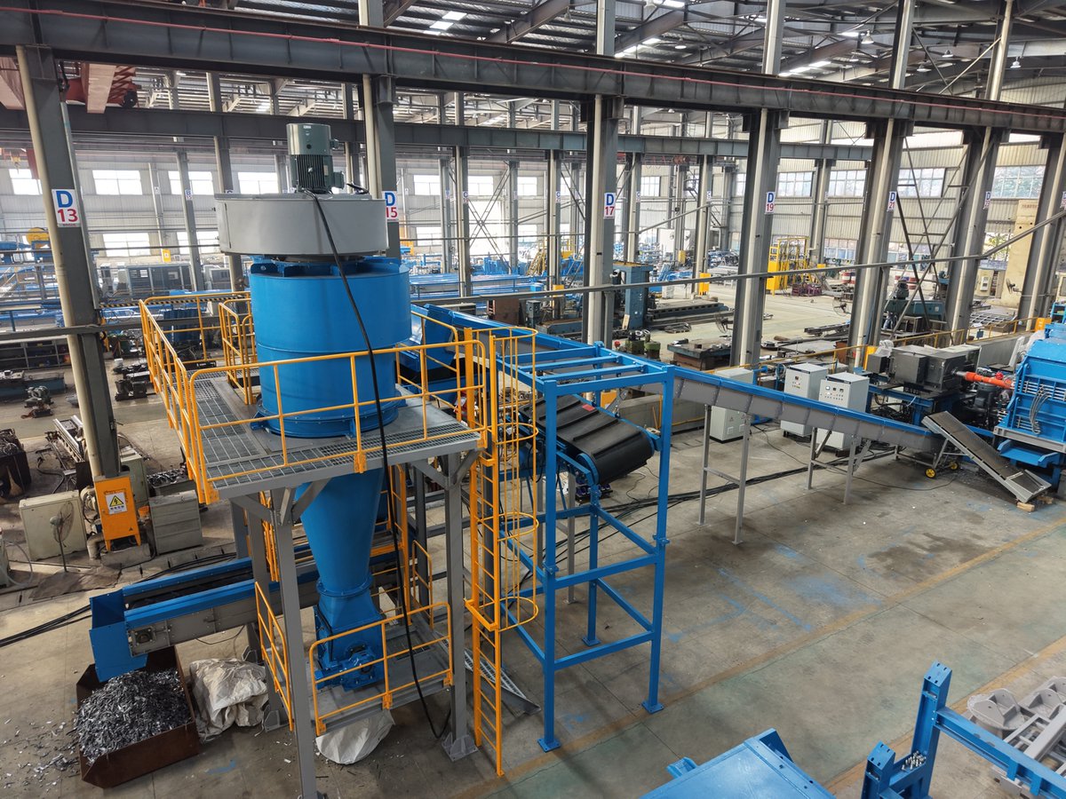 SIMVC_Recycling's tweet image. Engineering Marvel: SHC-4050 Crusher Line in Action at Our Thailand Facility  #SHC4050 #MetalRecycling #HeavyMachinery #IndustrialPower #ScrapMetal #RecyclingTech #FactoryLife #ThailandIndustry #CrusherMachine #AmazingMachines
simvicgroup.com
3. 简洁创意版