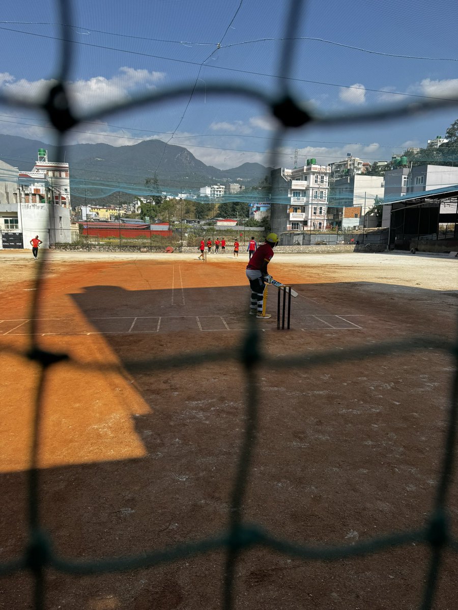 First net session done in Nepal! How cool is this place 😍