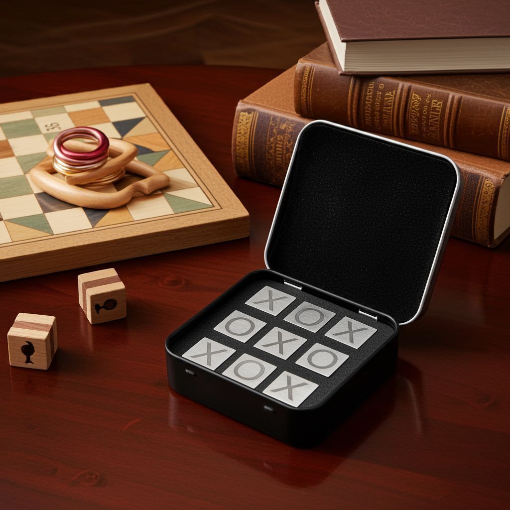 InfoScottish's tweet image. The classic game, redefined in silver. Solid Silver Tic-Tac-Toe set with 9 x 1g fine silver pieces. A beautiful collectible and display piece. Get yours today! 

Link in Bio.

#SilverArt #TicTacToe #FineSilver #GiftIdea