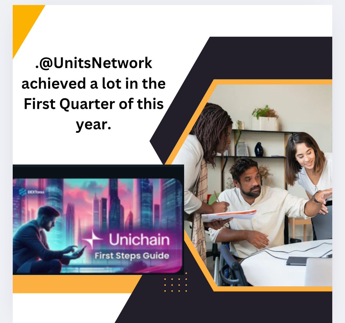 AnniChauhan8's tweet image. “Huge move. Integrating with DEXTools puts Units right where the users already are — frictionless adoption.”
“This is how real growth happens: build → integrate → expand the ecosystem. Units is playing it smart.”
@UnitsNetwork