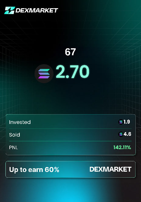 CalkinDee3602's tweet photo. $67 is rapidly gaining attention and is making a strong case for long-term potential.

9AvytnUKsLxPxFHFqS6VLxaxt5p6BhYNr53SD2Chpump https://t.co/iAo5Z12phr