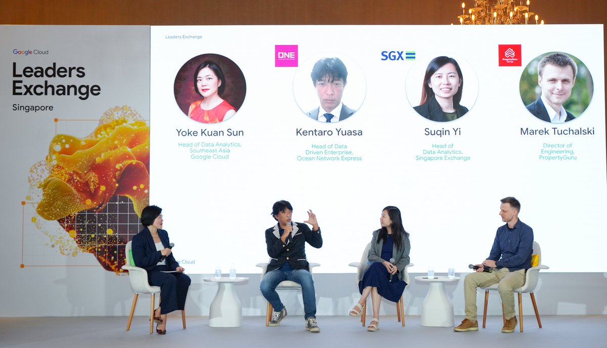 Our Deputy General Manager of BPIT Strategy &amp; Innovation, Mr. Kentaro Yuasa, particpated as a panelist at #GoogleCloud Leaders Exchange forum last week. He exchanged ideas and insights on "Leading with data &amp; AI" with peers from SGX and PropertyGuru.👉Check it out here: