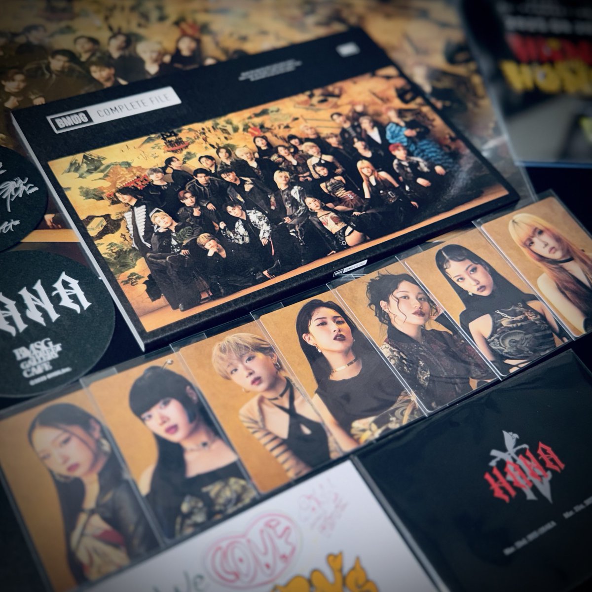 BMSG COMPLETE FILE 特典 HANA トレカ BMSG設立5周年記念 「BMSG COMPLETE FILE」 HANA Official Fan Club