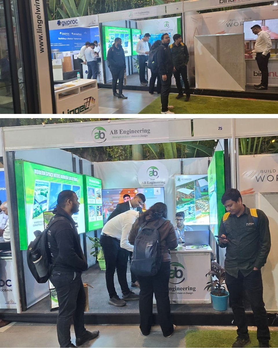 Abengineering17's tweet image. Honoured to be part of the Design Carnival &amp;amp; Built Expo by IIA Odisha. Grateful for the conversations, collaborations, and recognition as an Associate Partner.
 Thank you to everyone who visited our stall — it truly meant a lot.
#ABEngineering #PEB #IIAOdisha #BuiltExpo2025