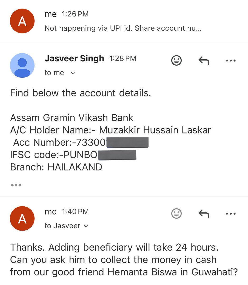 A story in 3 screenshots. Pls share widely 😂