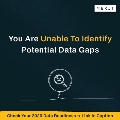 Meritdatatech's tweet image. Poor #dataquality can cost 15–25% of a company’s revenue. Here’s a quick 2026-ready audit: lnkd.in/gWjjckeq 

Walk into 2026 knowing exactly where you stand, and what needs attention before it slows your next win.
 
#MarketingData #MeritDataTech