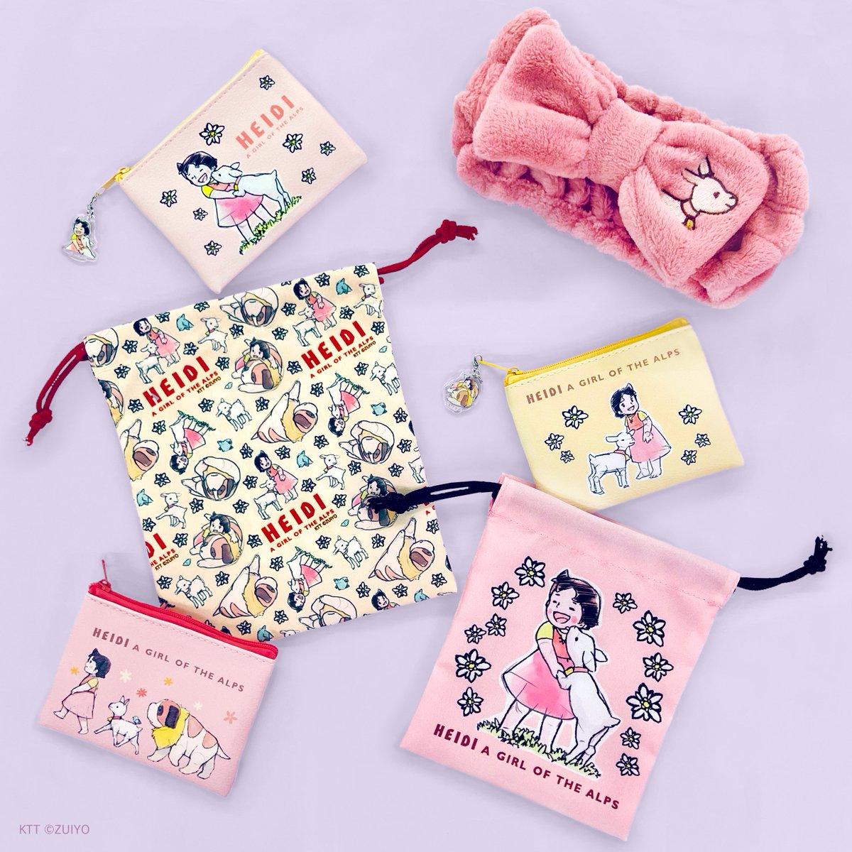 アルプスの少女ハイジ」のNEWグッズが #キャンドゥ にて発売開始