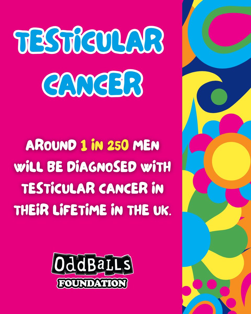 📣 FACT MONDAY 

Around 1️⃣ in 2️⃣5️⃣0️⃣ men will be diagnosed with Testicular Cancer in their lifetime in the UK.

But, Testicular Cancer is highly treatable and curable when detected early. 🙏

A simple self-check following a warm shower is all it may take to spot something! ✅