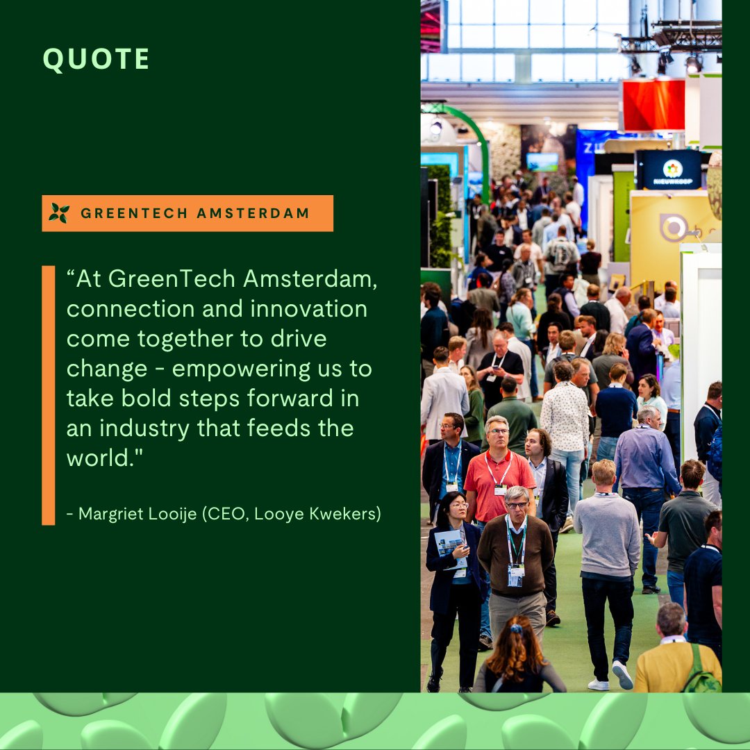 GreenTechRAI's tweet image. 🌱 Showcase your products in Amsterdam – claim your exhibiting spot today!
📍 RAI Amsterdam
 📅 9, 10, and 11 June 2026

Secure your place before it’s sold out: greentech.nl/amsterdam/exhi…