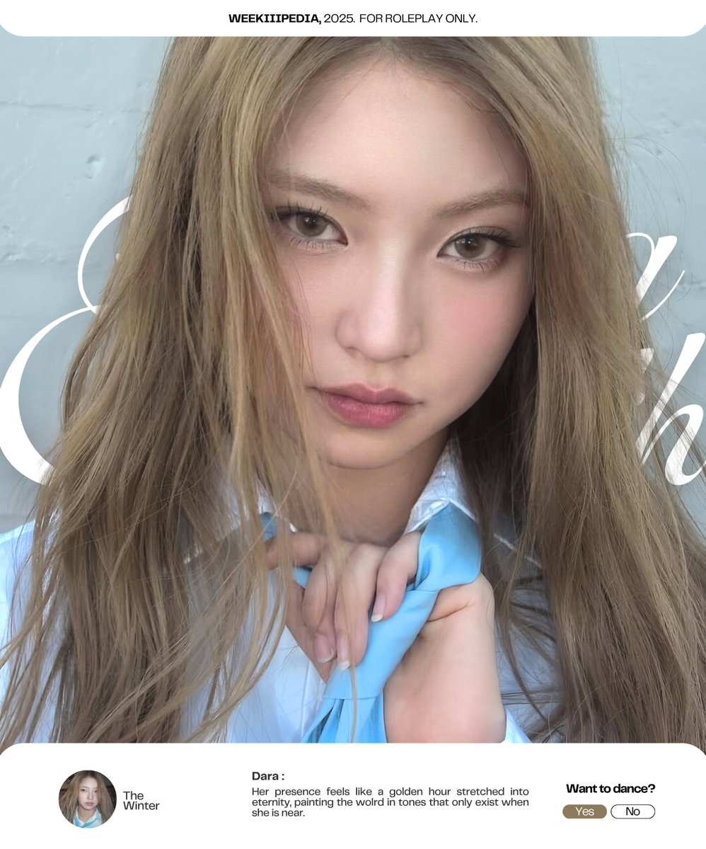 ㅤㅤㅤ 
𝐖𝐄𝐄𝐊𝐈𝐈𝐈 : 𝟐𝐧𝐝 𝐌𝐢𝐧𝐢 𝐀𝐥𝐛𝐮𝐦
───────────────`♡´- ̟

   𝐷𝐴𝑅𝐴 𝑖𝑛𝑣𝑖𝑡𝑒𝑑 𝑦𝑜𝑢 𝑡𝑜 𝑑𝑎𝑛𝑐𝑒
ㅤ      ➜  𝙒𝘼𝙉𝙏 𝙏𝙊 𝐃͟𝐀͟𝐍͟𝐂͟𝐄͟ .ᐣ
     ㅤ
♫  𝓔𝐜𝐡𝐨𝐢𝐧𝐠  𝓨𝐨𝐮𝐭𝐡
  ㅤPhoto Teaser #DARA
ㅤ