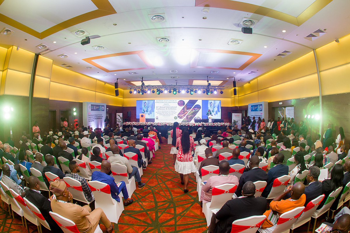 AppoSecretariat's tweet image. H.E. Dr. Omar Farouk Ibrahim, SG of #APPO, delivered a #keynote address at the Executive Session of the 43rd #NAPE Annual International Conference &amp;amp; Exhibition held on last Thursday, 13th #November 2025, #Lagos, #Nigeria.