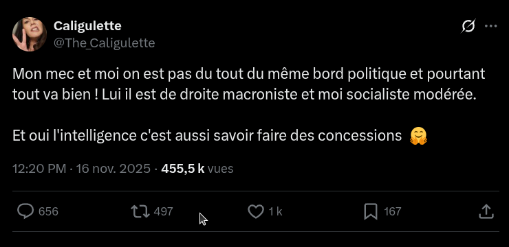 Alex_Car12's tweet photo. Sidéré de voir la moitié de X de gauche tomber dans le panneau : ce compte finira à 10k+ followers avant de révéler sa vraie nature d’extrême droite. Tant de visibilité offerte par des gens bien intentionnés… mais incapables de voir les mécaniques de manipulation version 2025. https://t.co/gngaLxz1sj