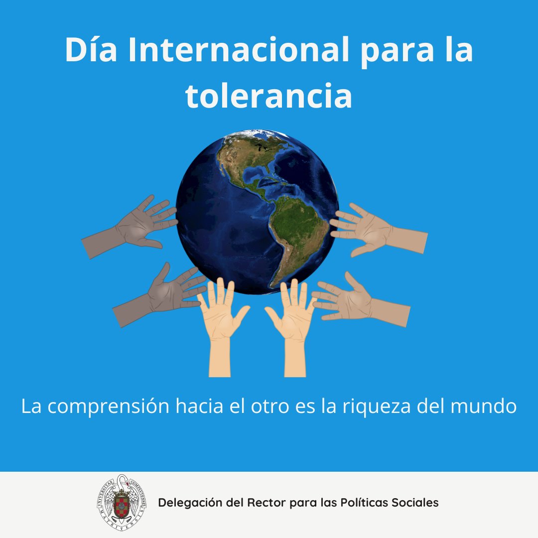 El 16 de noviembre se conmemoró el Día Internacional para la Tolerancia, una jornada dedicada a promover el entendimiento mutuo, el respeto a la diversidad y la convivencia pacífica entre todas las personas.