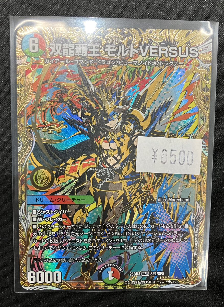 双龍覇王モルトVERSUS グレンモルトの書バージョン入荷いたしました