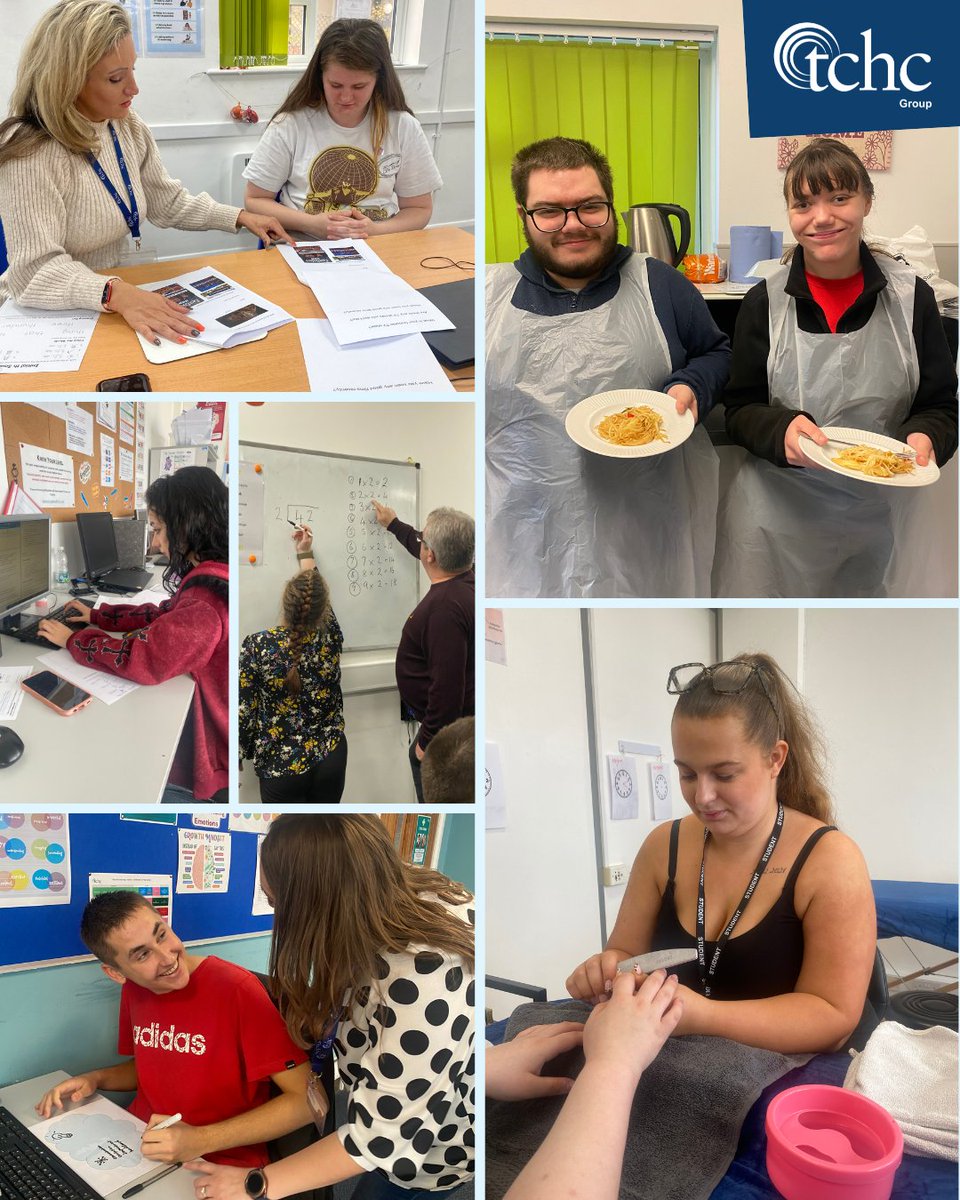 tchcgroupltd's tweet image. So many skills, one goal: growth 💪 
Our learners are discovering new opportunities and reaching their potential here at TCHC. 🌟💡

#tchc #education #support #learners #college #school #furthereducation #skillsforlife