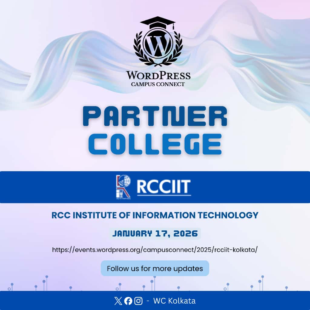 Kolkata WordPress tweet media