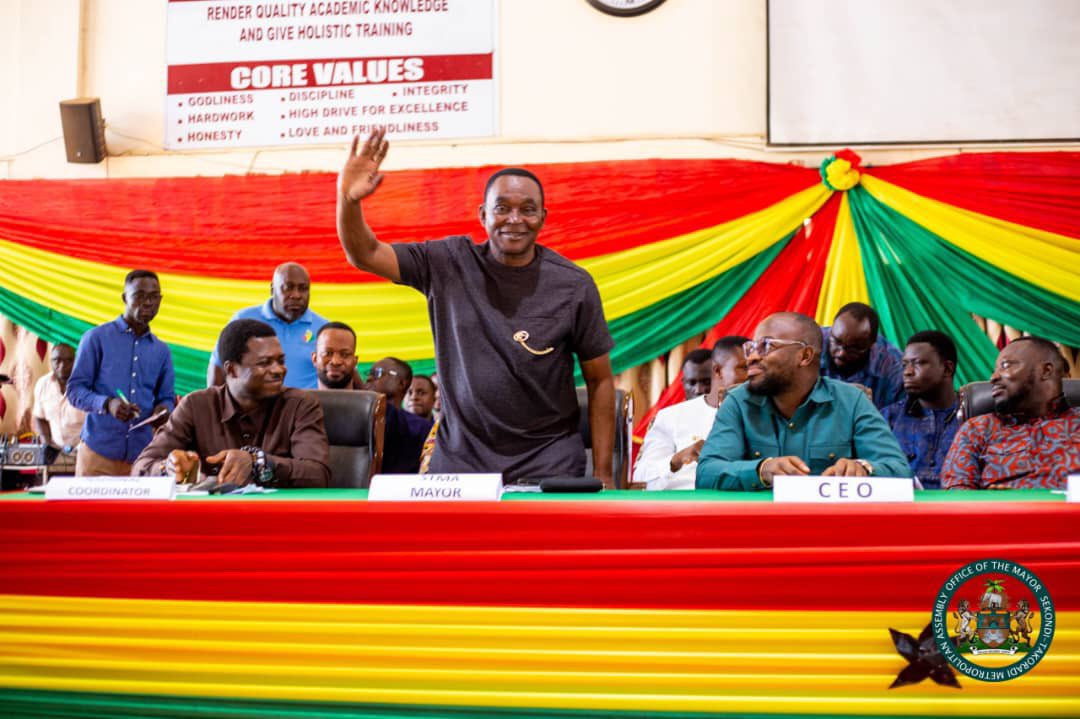 Happy new week, Sekondi-Takoradi! 🌟
Together with our hardworking Mayor, Lawyer FF Faidoo, we are building a stronger, smarter, and more vibrant metropolis.
Let’s keep the energy high and the community spirit alive!

#FaidooTheMayor
#ProactiveSTMA
#BetterSekondiTakoradi