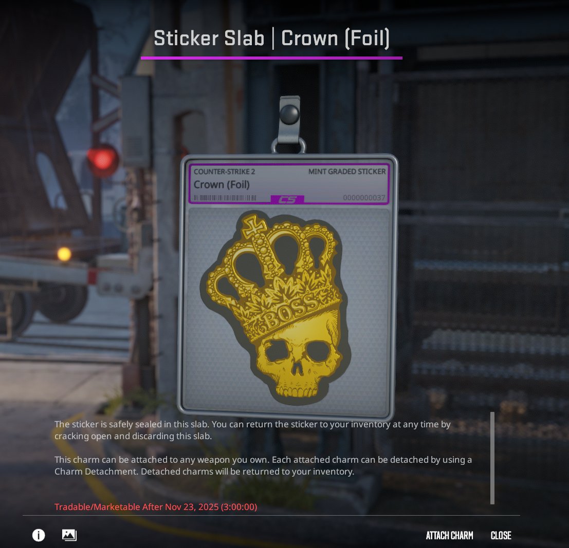 Cheezy_CS's tweet image. After over a year of chasing (and way too many capsules) finally got a Crown of my own!