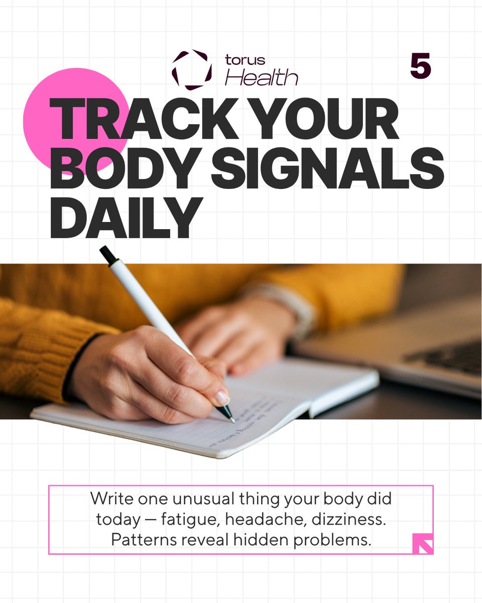 HealthTorus's tweet image. And signals turn into diseases when you don’t track them.

Start observing your body daily…
and get a proper health checkup done before something gets serious.

DM/Call to book your test today.

#FullBodyCheckup #LabTestAtHome #PreventiveHealth #TorusHealth #HomeSampleCollection