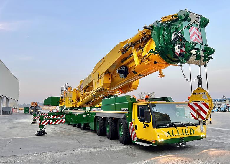 HeavyLiftPFI's tweet image. South Africa-headquartered Allied Crane Hire has taken delivery of the first 700-tonne capacity Liebherr LTM 1650-8.1 mobile crane in Africa.

bit.ly/43xZVKH
 
#heavylift #projectcargo #projectlogistics #projectforwarding #logistics
