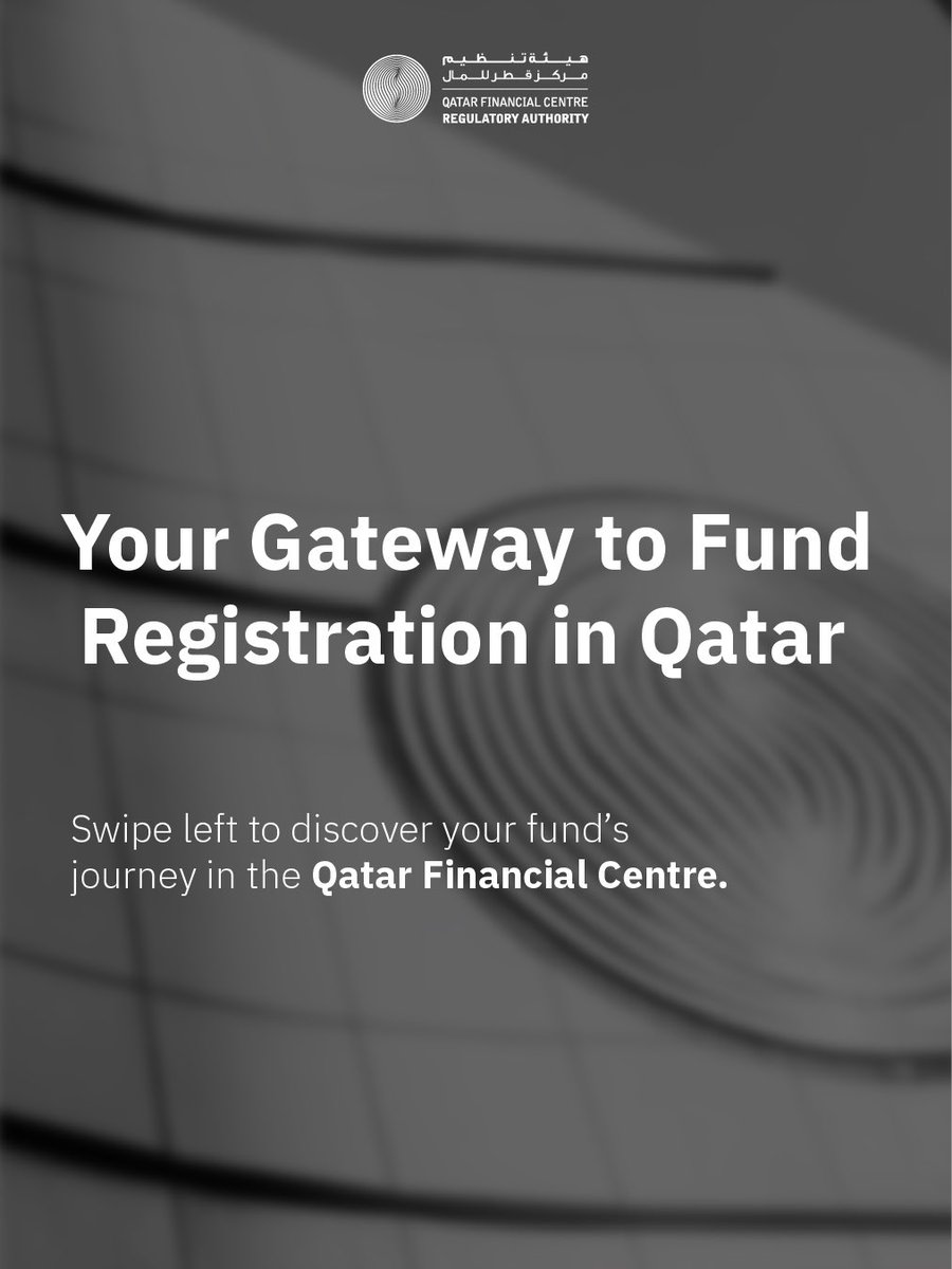 QFCRA's tweet photo. #QFCRA #QFCA #FundRegistration #QatarFunds #FinancialServices #InvestmentFunds https://t.co/597OJ3SPoP