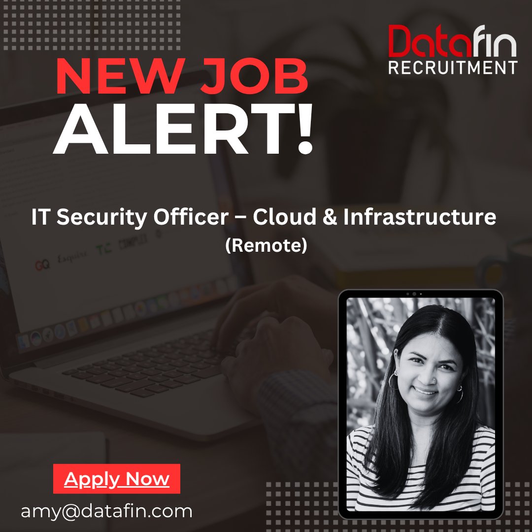 DatafinSA's tweet image. DEFINE, implement and maintain the security posture across AWS, Microsoft Azure, and Microsoft 365 environments of an eCommerce Platform seeking its next IT Security Officer.

Apply here - datafin.com/job/it-securit…

#itsecurityofficer #datafinrecruitment