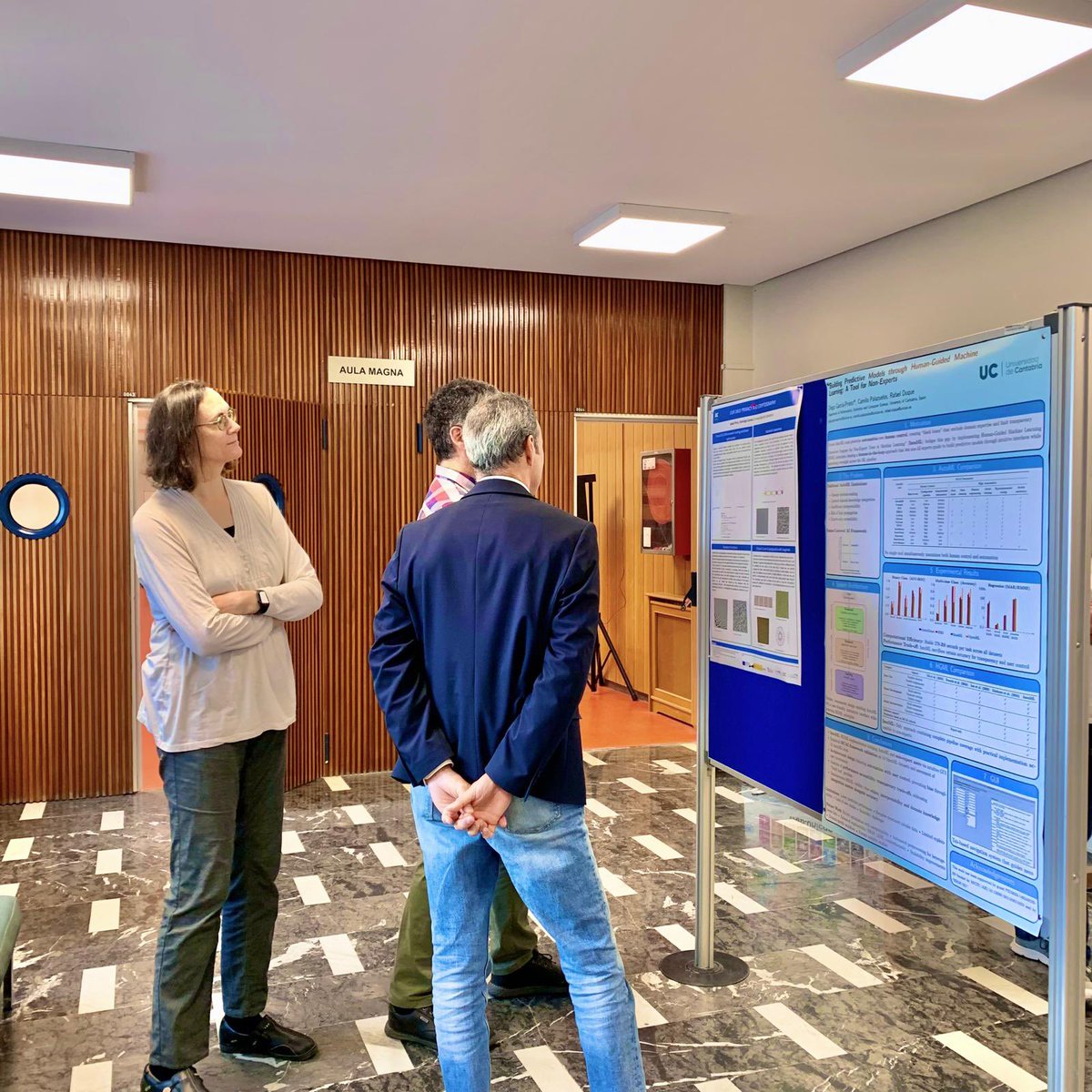 ExpertoCiberUC's tweet photo. El pasado viernes presentamos, en el hall de la facultad de ciencias, el póster que la cátedra UC-INCIBE realizó para la semana de la ciencia.

¡Gracias a todos por el interés y por venir a visitarlo!

#CatedrasCibet #NextGenerationEU #PlanDeRecuperacion @INCIBE https://t.co/2mTDT6oh9M