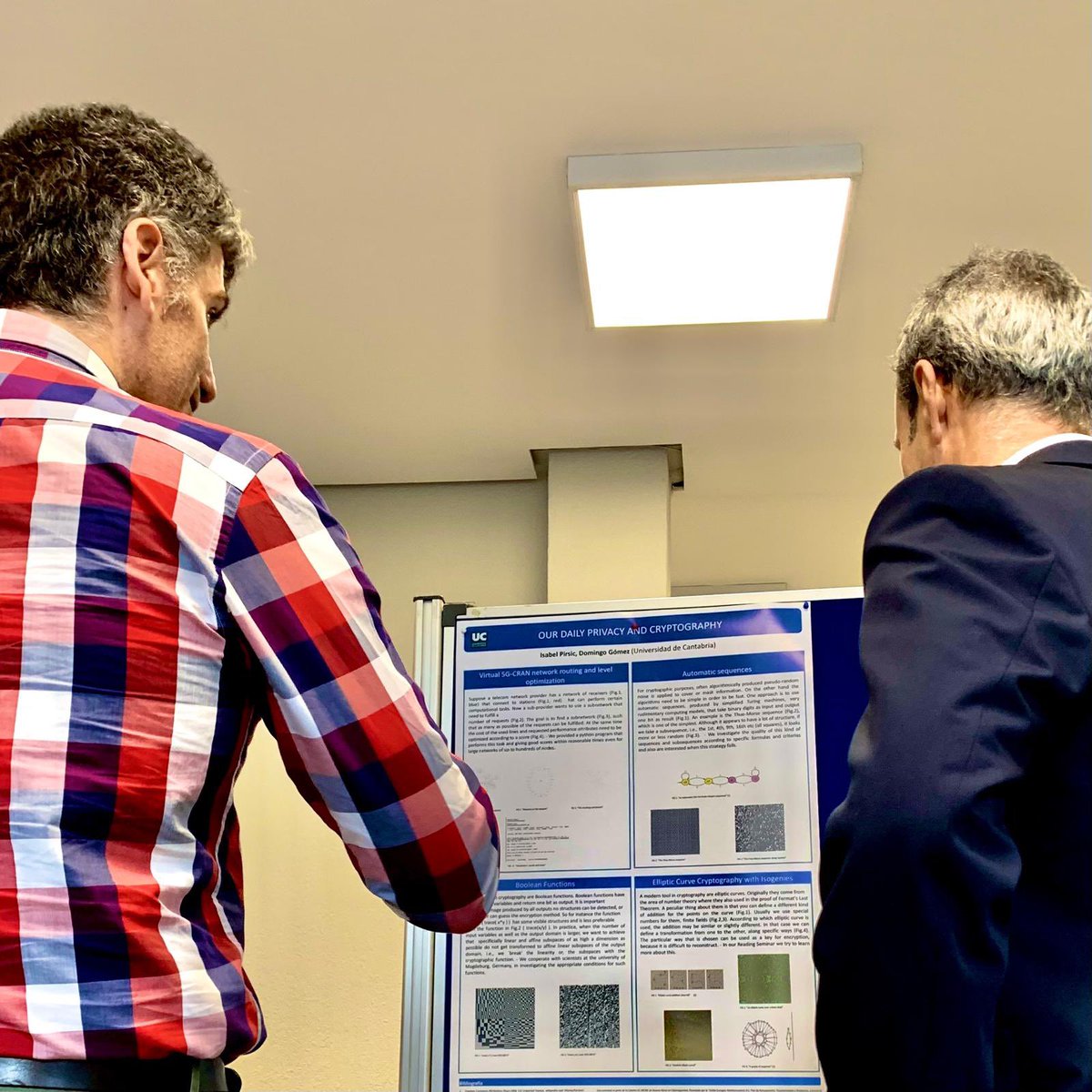 ExpertoCiberUC's tweet photo. El pasado viernes presentamos, en el hall de la facultad de ciencias, el póster que la cátedra UC-INCIBE realizó para la semana de la ciencia.

¡Gracias a todos por el interés y por venir a visitarlo!

#CatedrasCibet #NextGenerationEU #PlanDeRecuperacion @INCIBE https://t.co/2mTDT6oh9M