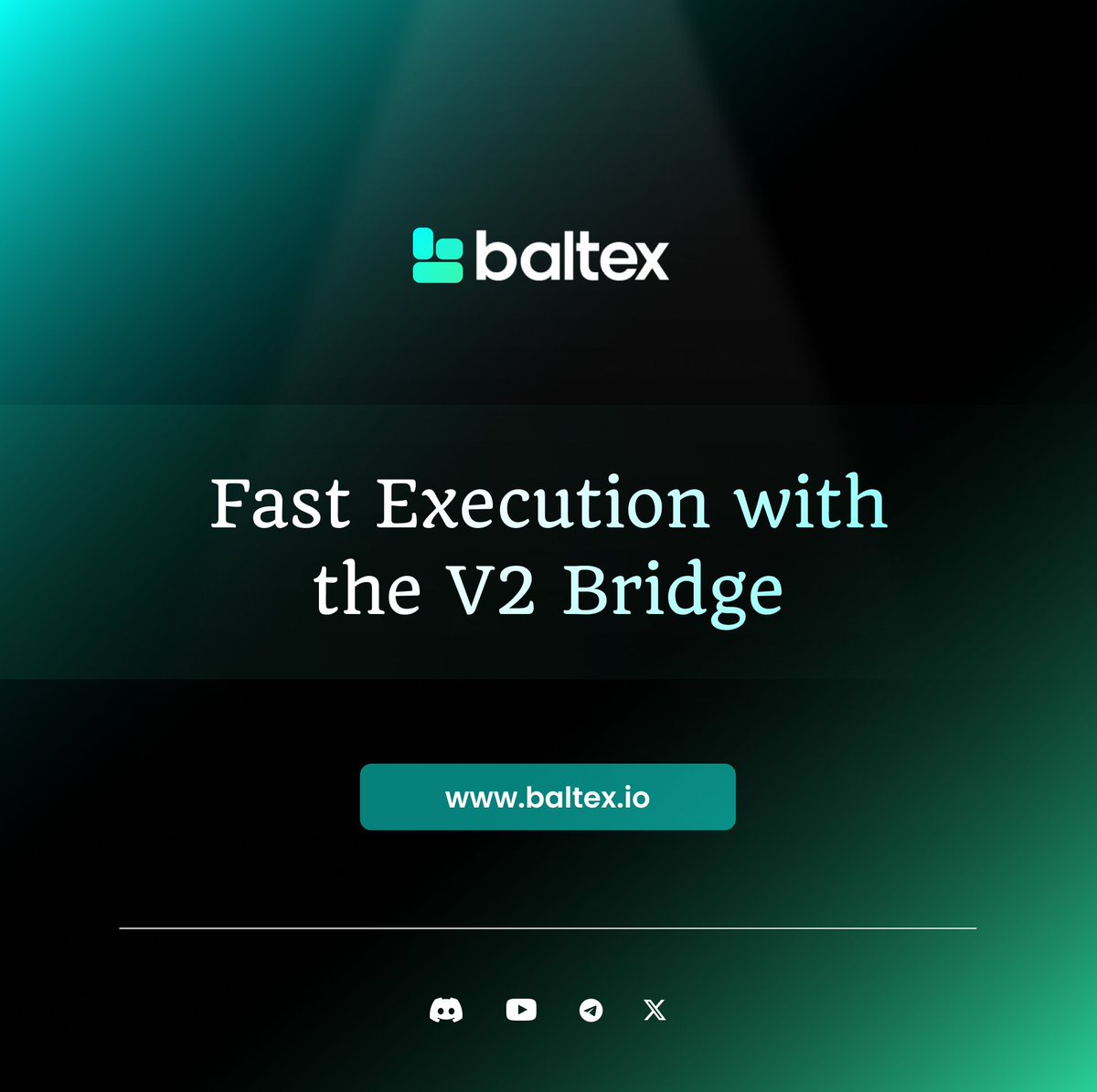 OffIchieBannies's tweet photo. Have you tried bridging with @baltexio V2 Bridge?

Trust me, if you have ever struggled to move assets across multiple blockchains, you will find that V2 Bridge cross-chain interoperability aims to simplify this process.

Try it out; 

https://t.co/OcQQDMagI3 https://t.co/Q3bAX0XMfk