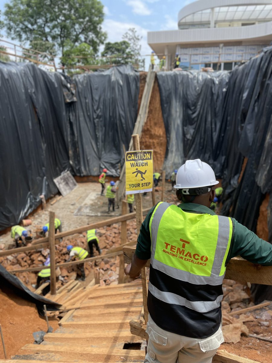 A behind-the-scenes look at our underground water treatment tank construction with the foreman inspecting the site and guiding the team to ensure quality and safety.