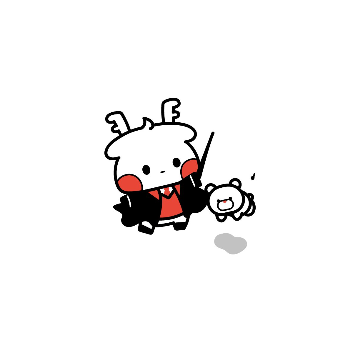 ロクちゃん｜2008年生まれの鹿キャラクター (@roku_family) / Posts / X