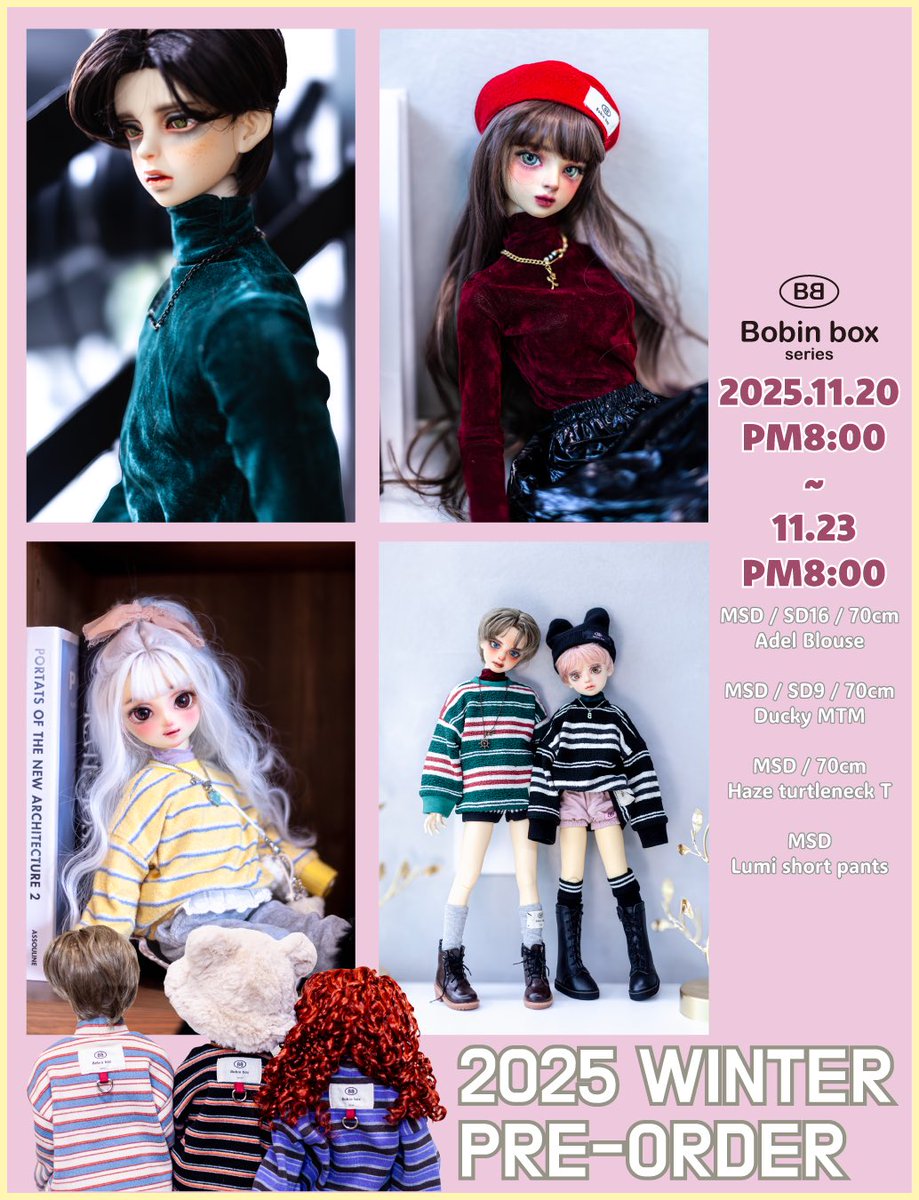 11.20 목 pm8:00~ 11.23 일 pm 8:00
Pre-order
(Msd / sd9 / sd16 / 70cm)

아래 링크에서 확인부탁드립니다

m.blog.naver.com/antmil/2240789…

RT+팔로우 이벤트로 당첨되신 한분께는
원하시는 품목 중 하나를 보내드립니다🫶

잘 부탁드립니다❤️