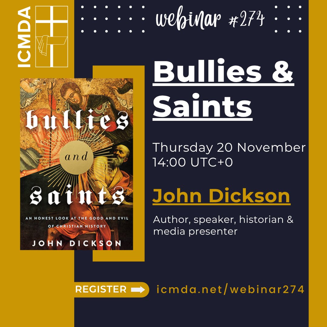 icmdanet's tweet image. Is the influence of Christianity in the world positive or negative?

Join renowned author John Dickson as he gives an honest account of Christendom&apos;s bullies and saints through history, and discover how it might be challenging us to live today.

Register at…