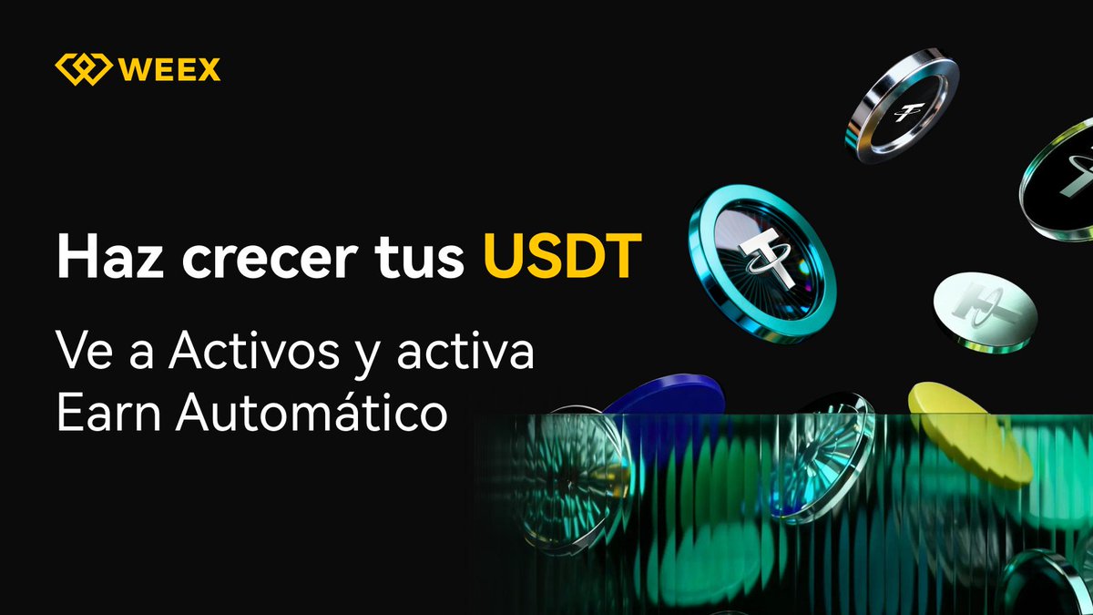 WEEX_Espanol's tweet image. Gana sin límites, desde solo 0.01 USDT 🤑

🌟 Ganancias automáticas, sin bloqueos

🌟 Funciona con fondos al contado y futuros

🌟 Flexibilidad, alto rendimiento, ganancias continuas

Empieza a ganar hoy mismo con WEEX Auto-Earn! 🔥

#Crypto #IngresosPasivos #WEEX #AutoEarn