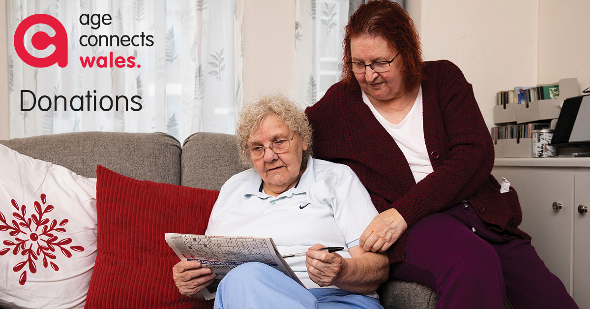 Make a donation, make a difference.
We aim to improve the quality of life for people aged fifty plus by providing the assistance, support and services that are needed to live a healthier, more active and independent life. Donate here... justgiving.com/campaign/ageco…
#olderpeople #wales