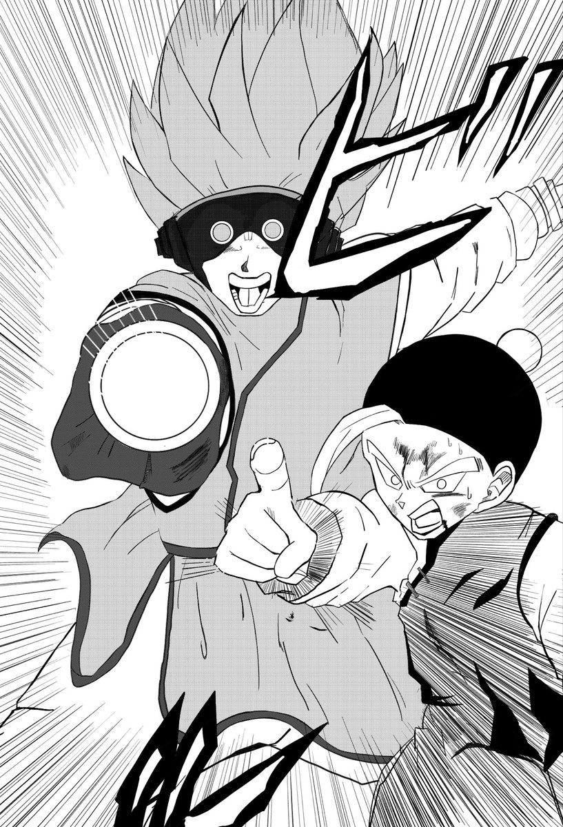 もしも悟空が鶴仙流だったら
What if Goku had been trained in the Crane School?
#ドラゴンボール　#dragonball #親子かめはめ波