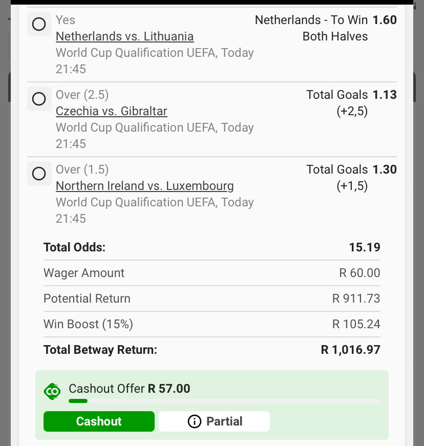 ⚽️🟢 Well cooked 15 odds 
📍 Booking Code: BW21E6E0C7
⏰ Kickoff: 17 Nov - 13:00
💰Voucher Giveaway 12pm today those who LIKE, RETWEET &amp; COMMENT

🎬Cut, edit, reuse anyway you like

#BoomDailyScoops #betway #betwaycodes #VoucherGiveaway